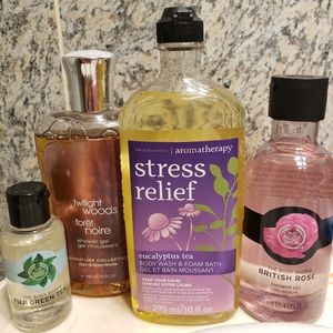 NWT BATH&BODYWORKS/BODYSHOP 3 FULL SIZE 1 TRVL